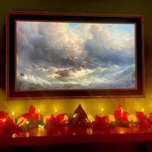 Vintage 1988 Christmas Clip-On Candle Lights